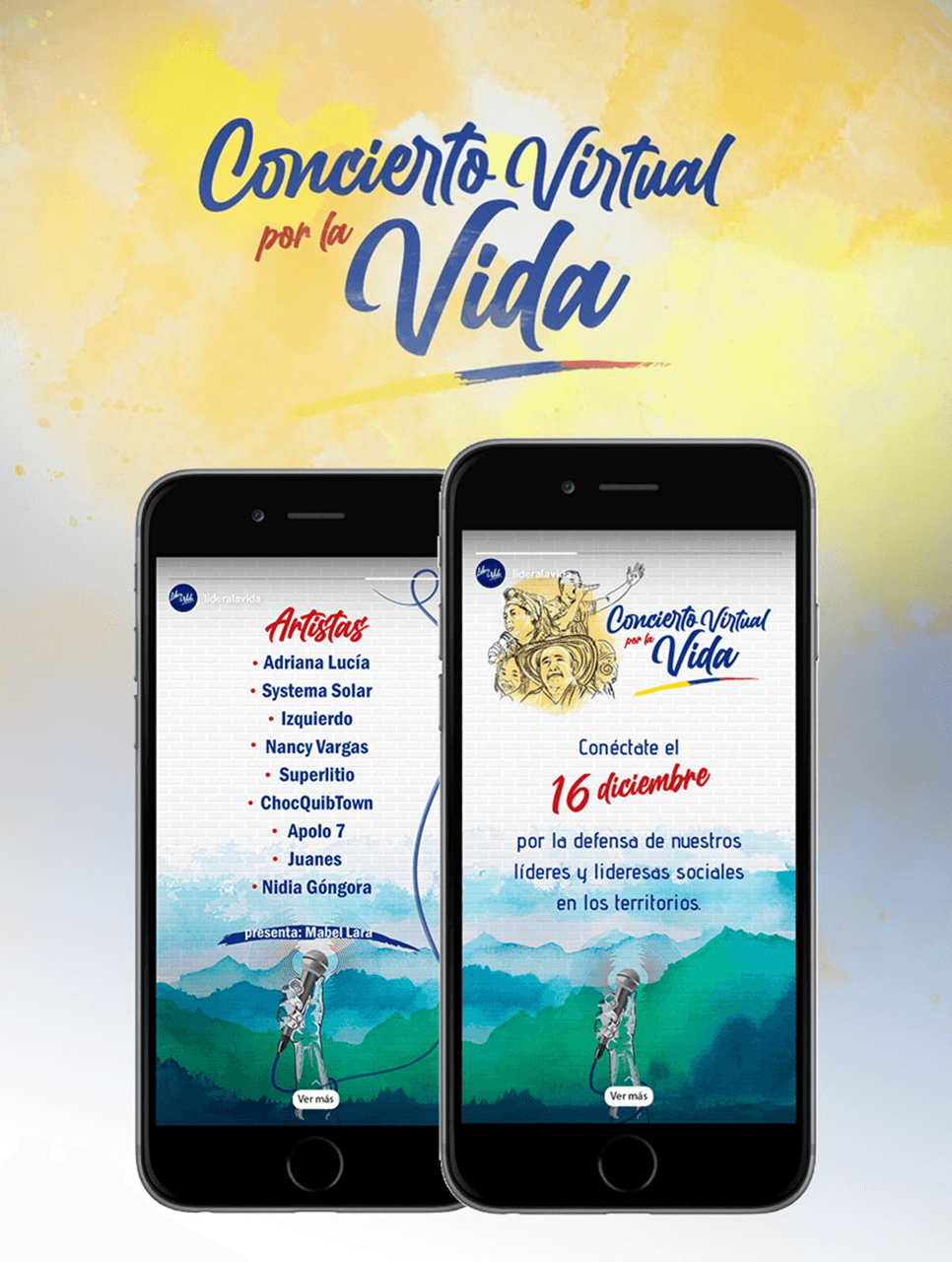 <b>Lidera la Vida / Concierto por la Vida </b> <br/>- Campaña - Producción Audiovisual 4 Defensoria del pueblo2