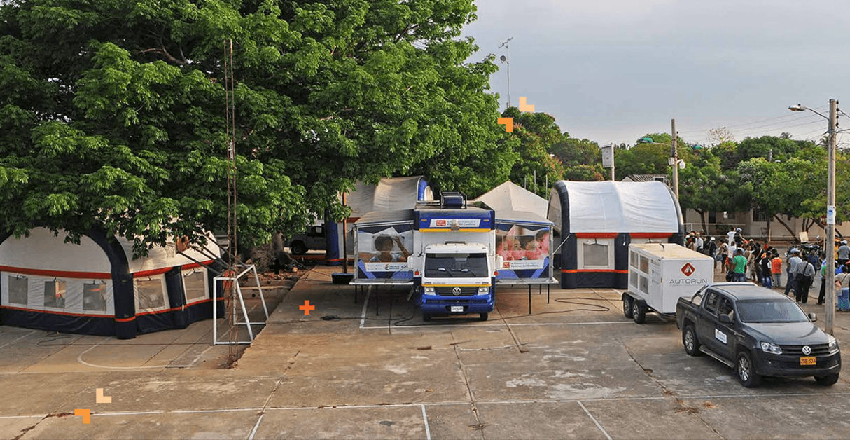 Unidades móviles de servicio diseñadas para ofrecer soluciones innovadoras y personalizadas en cualquier lugar. Conectamos tu marca con tu audiencia.