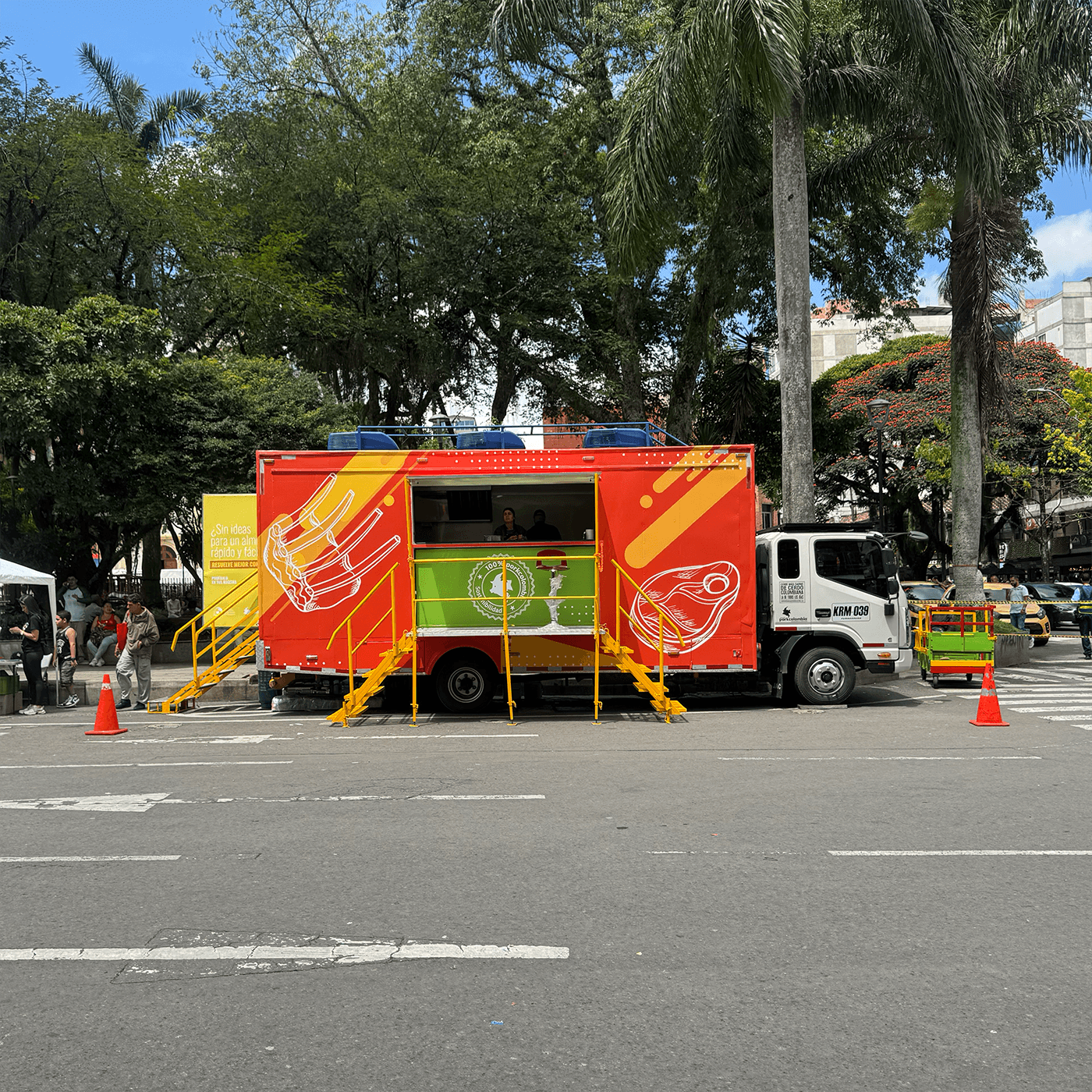Unidad Móvil Food truck - Prokcolombia by Autorun D+C